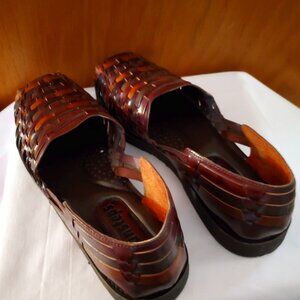 SUNSTEPS Men's BROADBAY Woven Leather SandalHuarache